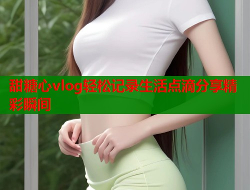 甜糖心vlog轻松记录生活点滴分享精彩瞬间